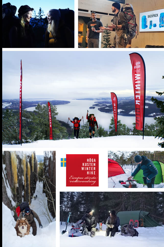 9 winter hiking sweden snowshoes high coast