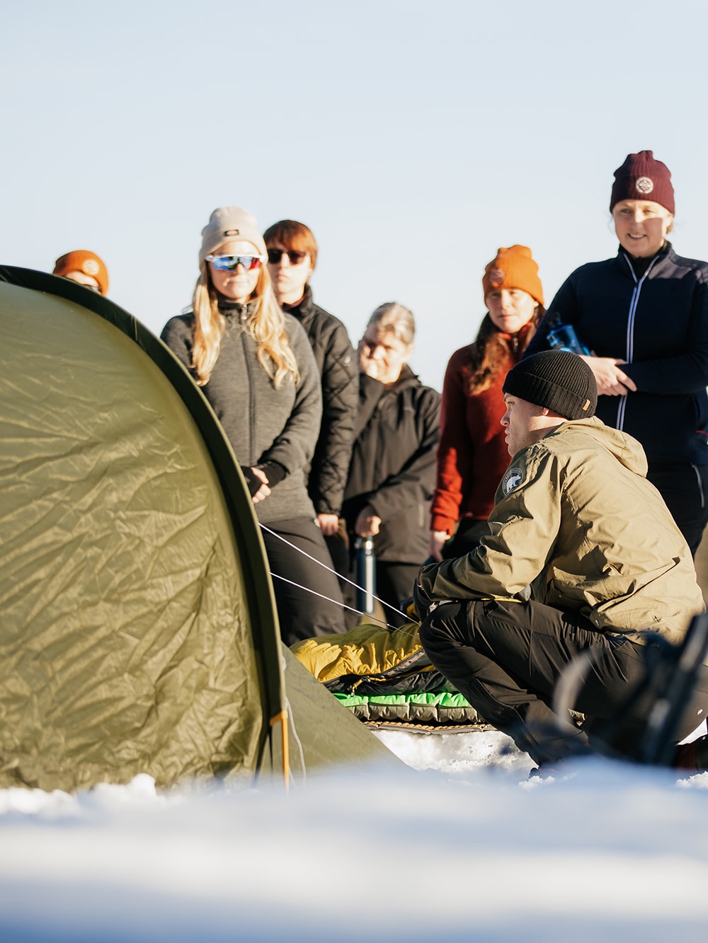 bästa snöskovandring sverige höga kusten 3