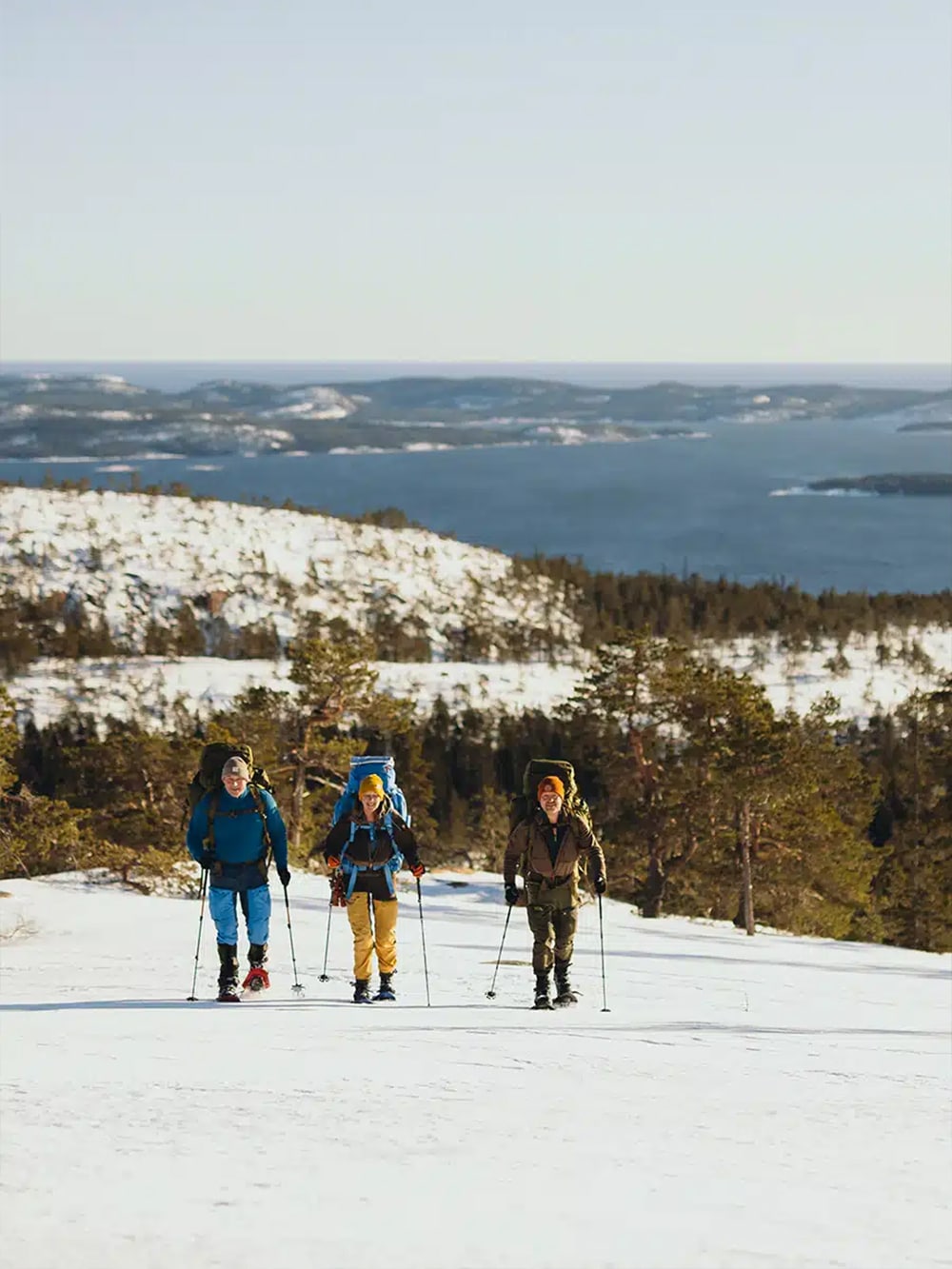 sveriges bästa snöskovandring höga kusten 2