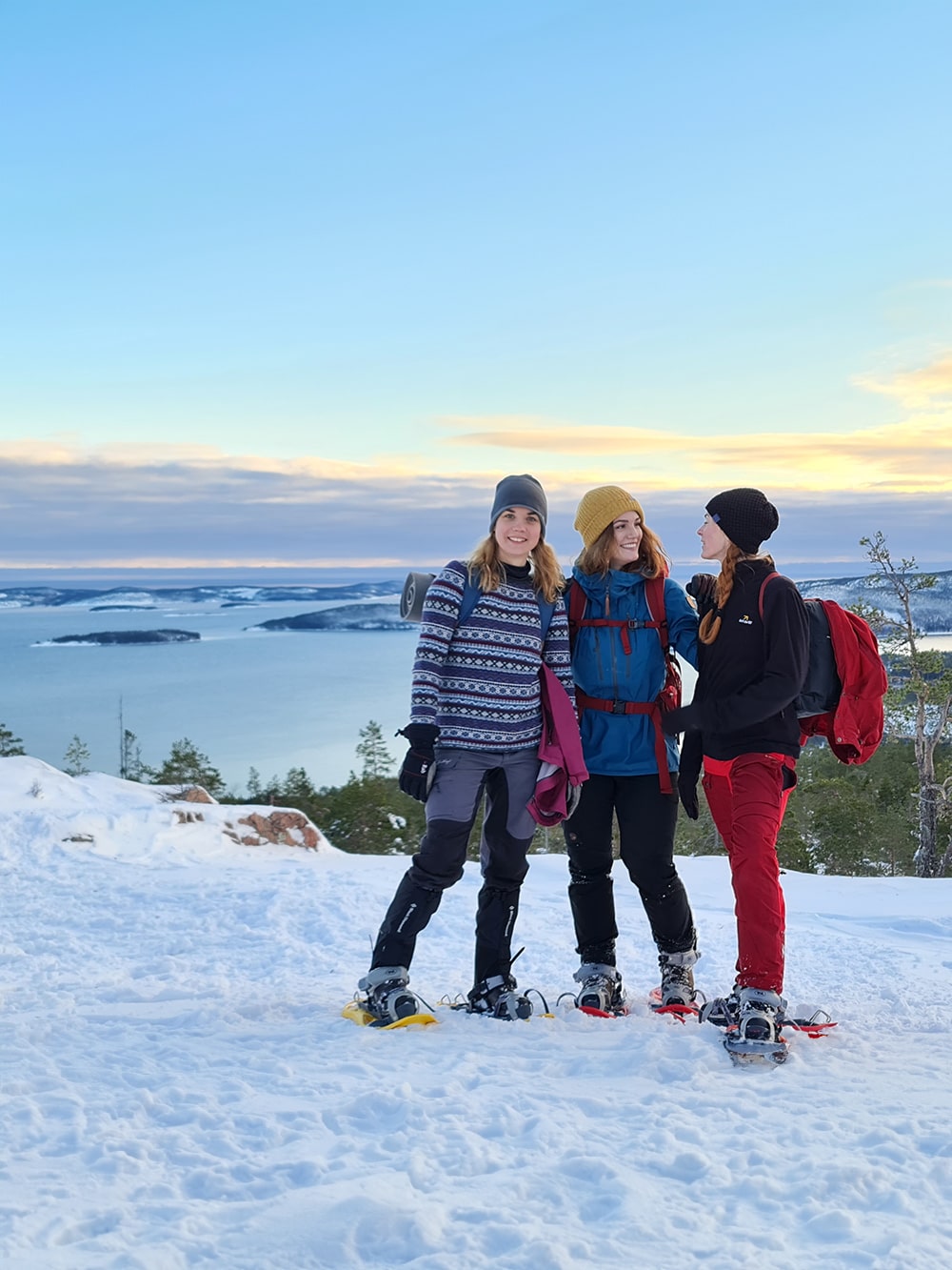 sveriges bästa snöskovandring höga kusten pathfinder 2